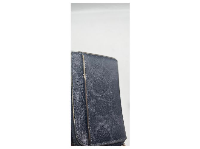 Coach Card holder leather mini Black - view 4