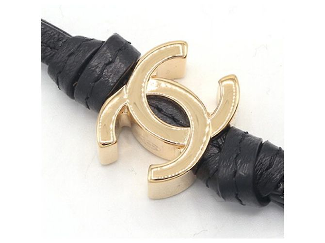 Chanel Black and Gold Handbag Charm Golden - view 3