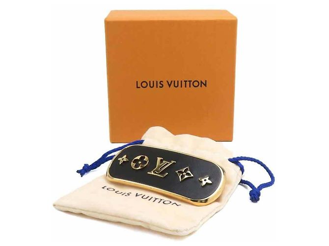 Fermaglio Metallico Cruiser Louis Vuitton Nero D'oro - vista 13