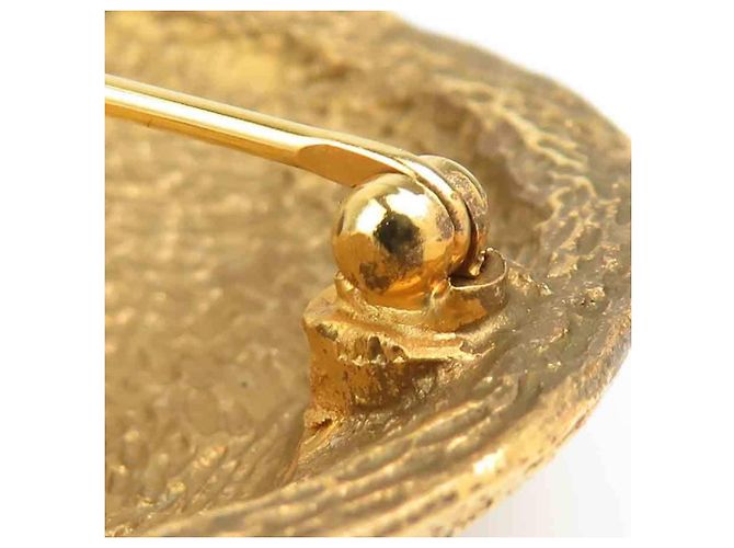Spilla in metallo dorato vintage Chanel D'oro - vista 11