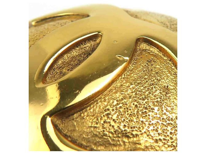 Spilla in metallo dorato vintage Chanel D'oro - vista 7