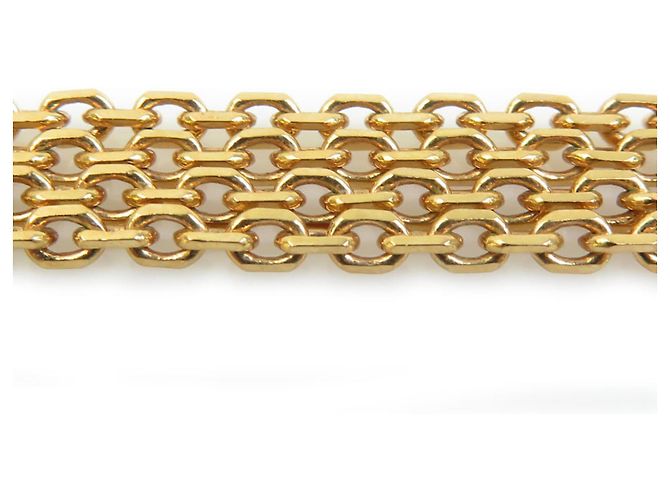 Collana oro e rosa chiaro Christian Dior D'oro - vista 5