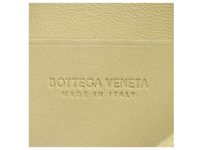 Cassette Borsa a spalla in pelle beige Bottega Veneta - vista 12