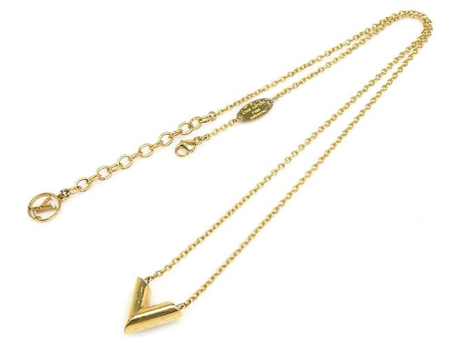 Louis Vuitton Essential V Metallkette Golden - Ansicht 13