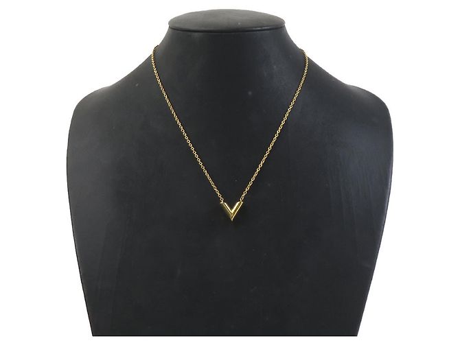 Louis Vuitton Essential V Metallkette Golden - Ansicht 14