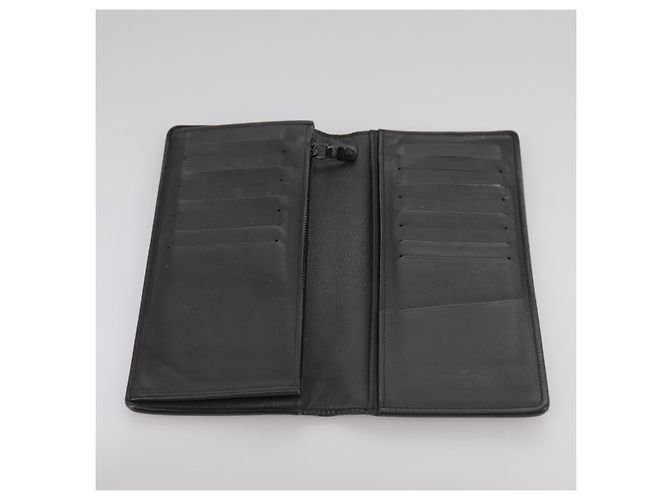 Louis Vuitton Brazza Long Bifold wallet Monogram shadow Black - view 5