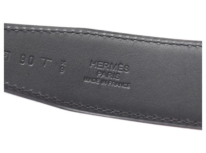 Hermès Hermes Constance H-Belt Brown Black - view 4