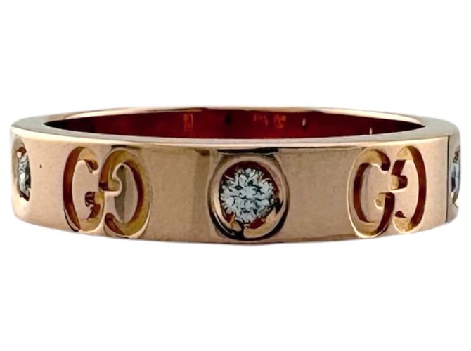 Gucci Icon Diamant Ring Golden - Ansicht 3