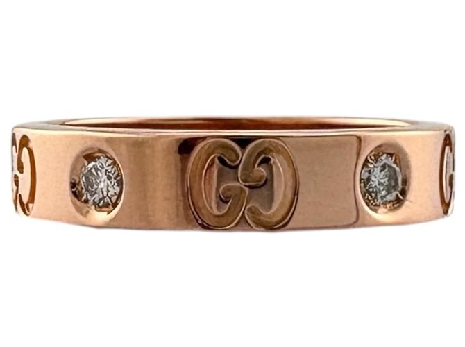 Gucci Icon Diamant Ring Golden - Ansicht 4
