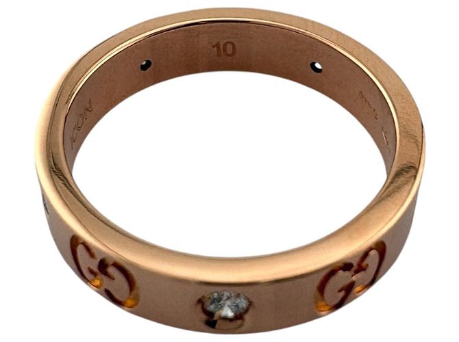 Gucci Icon Diamant Ring Golden - Ansicht 5