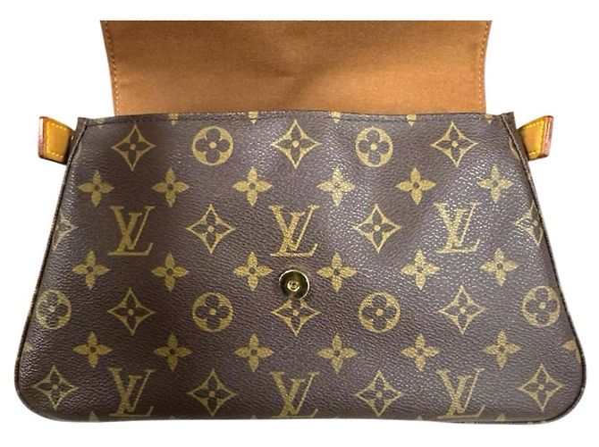 Borsa a mano Mini Looping Monogram Louis Vuitton Marrone - vista 11