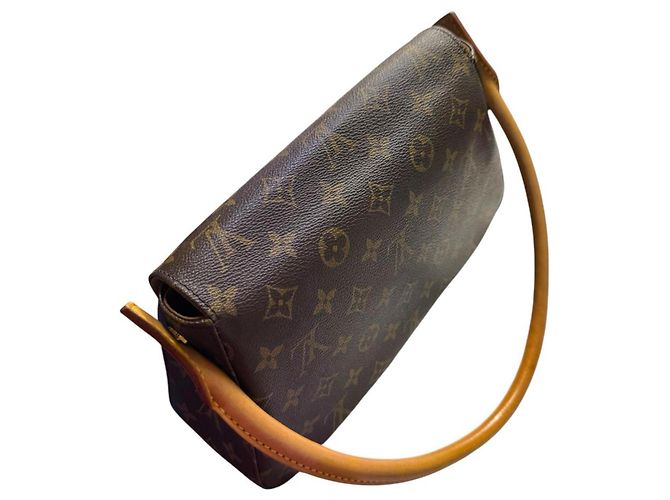 Borsa a mano Mini Looping Monogram Louis Vuitton Marrone - vista 12