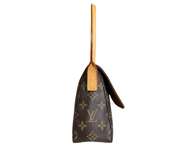 Borsa a mano Mini Looping Monogram Louis Vuitton Marrone - vista 4