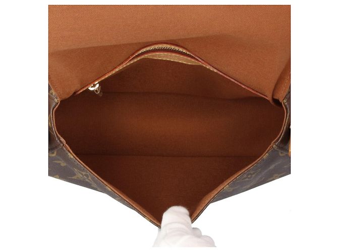 Borsa a mano Mini Looping Monogram Louis Vuitton Marrone - vista 8
