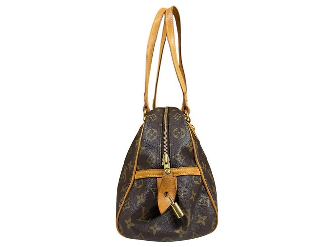 Borsa a Spalla Monogram Montorgueil PM di Louis Vuitton Marrone - vista 4