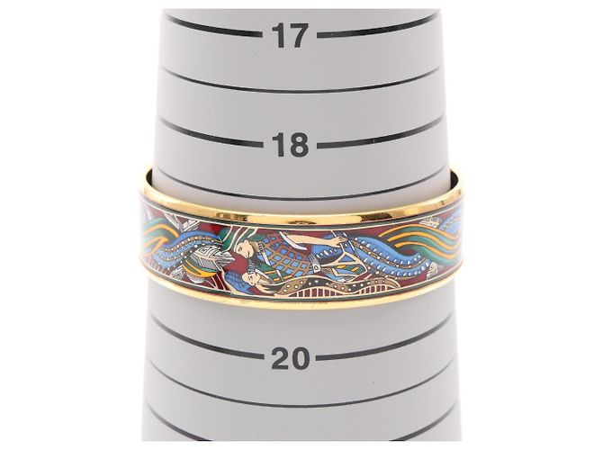 Brazalete EMAGLE GM de Hermès Multicolor Dorado - vista 4