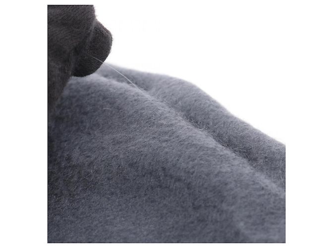 Grau Cashmere Schal von Hermès Braun - Ansicht 6