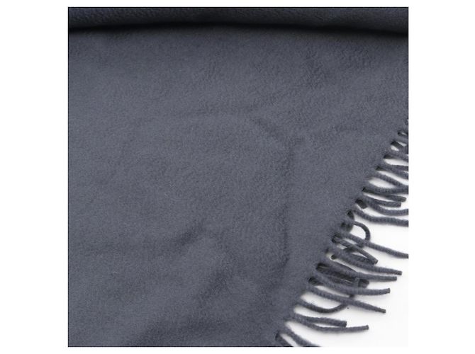 Grau Cashmere Schal von Hermès Braun - Ansicht 7