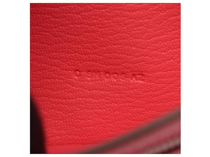 Hermès Bearn Soufflé Bi-Fold Langbörse in Pink - Ansicht 6