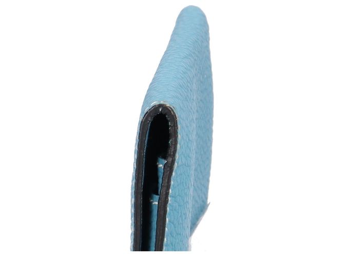 Hermès Dogon Duo Langbörse Blau - Ansicht 10