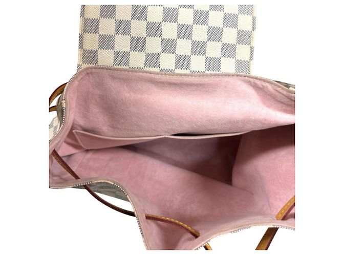 Zaino Speron Damier Azur Louis Vuitton Bianco - vista 11