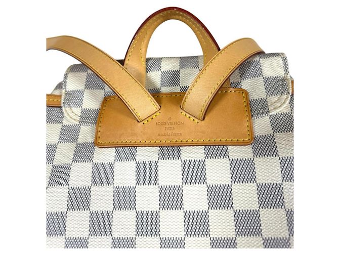 Zaino Speron Damier Azur Louis Vuitton Bianco - vista 14