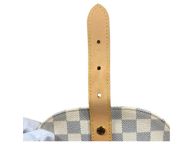 Zaino Speron Damier Azur Louis Vuitton Bianco - vista 16