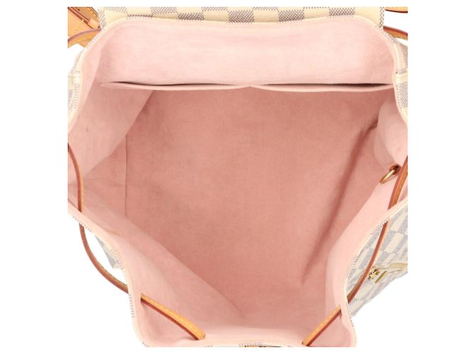 Zaino Speron Damier Azur Louis Vuitton Bianco - vista 8