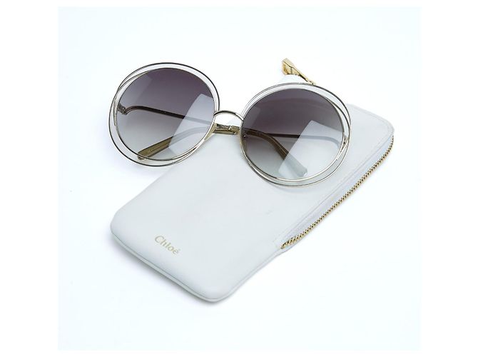 Gafas de Sol Chloé 2022 Poppy Iconic Plata - vista 6