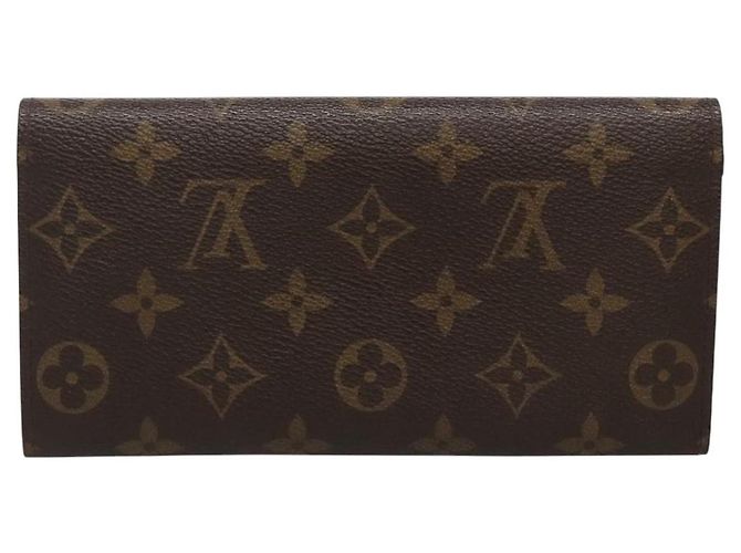 Louis Vuitton Emilie Monogram Canvas Rosso - vista 2