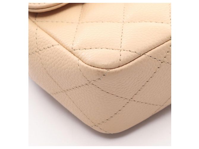 Borsa a Spalla Chanel Matelassé Est-Ovest Beige - vista 6
