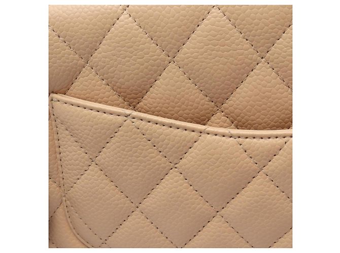 Borsa a Spalla Chanel Matelassé Est-Ovest Beige - vista 9
