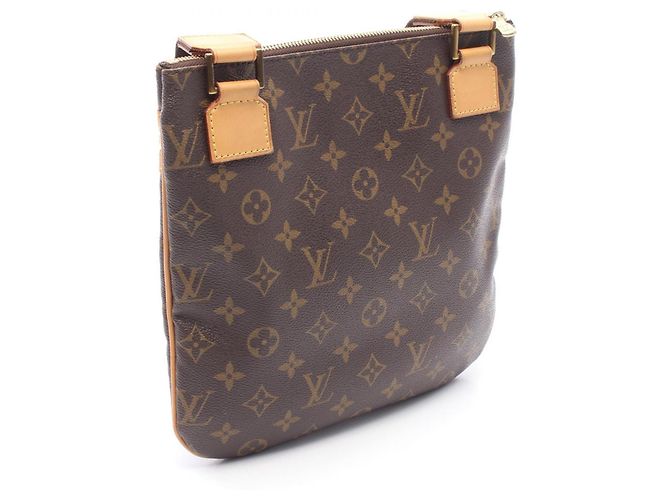 Borsa a Spalla Pochette Bosphore Louis Vuitton Marrone Monogramma - vista 2