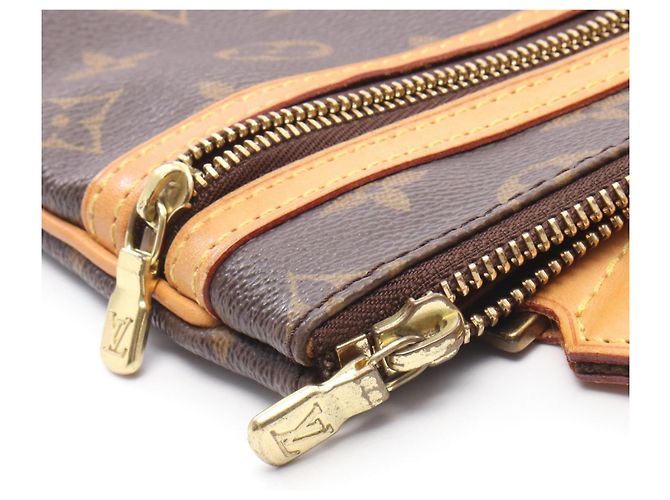 Borsa a Spalla Pochette Bosphore Louis Vuitton Marrone Monogramma - vista 7