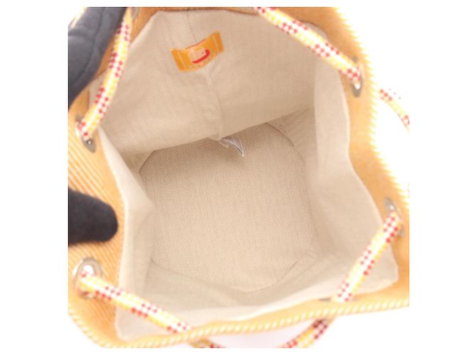 Duffle Borsa da viaggio Epope di Hermès Multicolore Arancione - vista 3