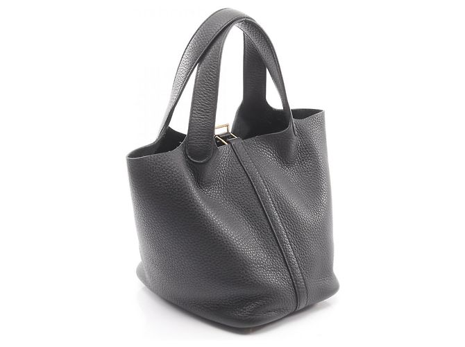 Hermès Picotin Lock PM Handtasche Schwarz - Ansicht 2