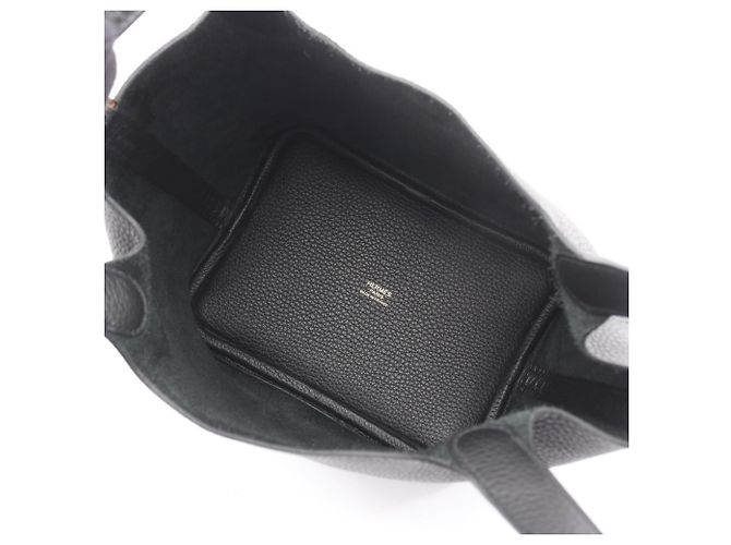Hermès Picotin Lock PM Handtasche Schwarz - Ansicht 3