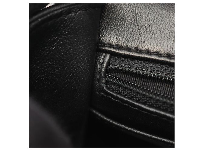 Timeless Borsa Chanel Chevron V-Stitch Nero - vista 10