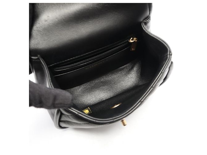 Timeless Borsa Chanel Chevron V-Stitch Nero - vista 3
