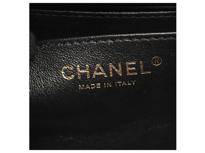 Timeless Borsa Chanel Chevron V-Stitch Nero - vista 4