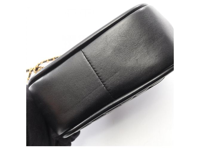 Timeless Borsa Chanel Chevron V-Stitch Nero - vista 8