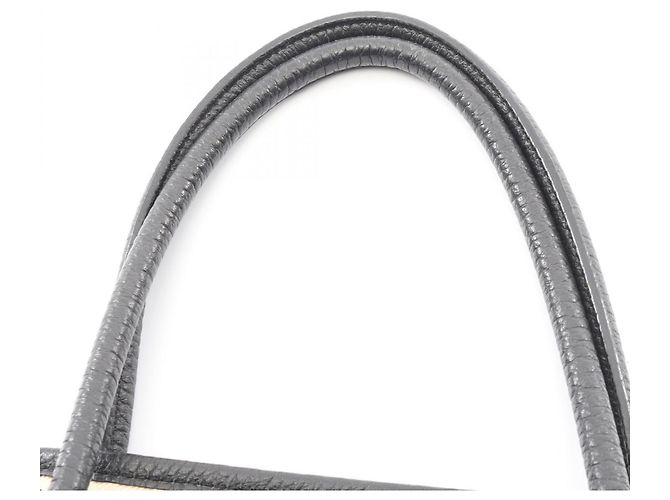 Borsa Tote Hermès Garden Party PM Steeple Quadrière Nero - vista 9