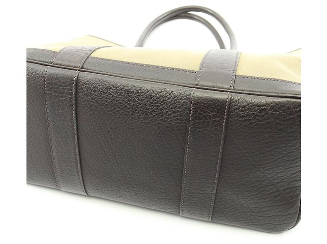 Borsa Tote Garden Party PM di Hermès Marrone Cachi - vista 8