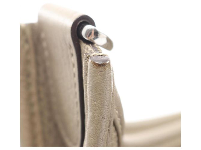 Borsa a Spalla Hermès Evelyne 3 Trois PM Verde - vista 10