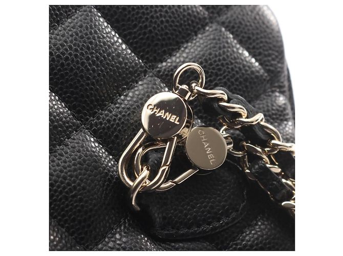 Zaino/borsa Chanel Matelassé in nero - vista 8