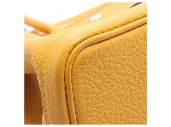 Borsa Tote Hermès Garden Party TPM Giallo - vista 6