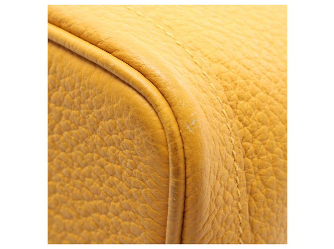 Borsa Tote Hermès Garden Party TPM Giallo - vista 7