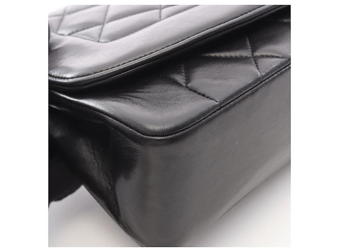 Borsa a Spalla Chanel Matelassé Diana Flap Nero - vista 10