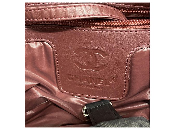 Chanel Coco Cocoon Denim Tote Bag Schwarz - Ansicht 5