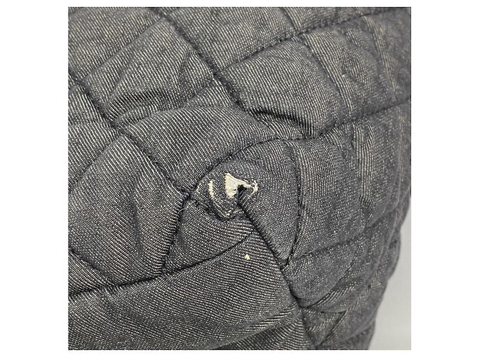 Chanel Coco Cocoon Denim Tote Bag Schwarz - Ansicht 6